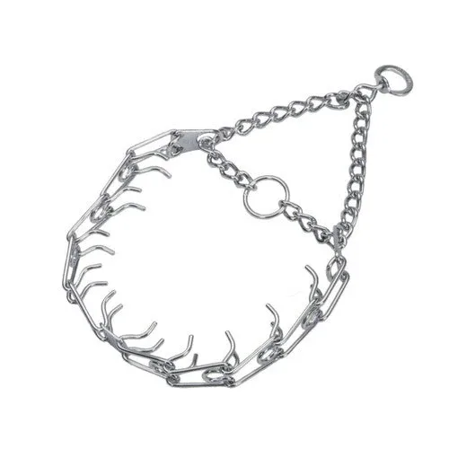 Herm. Sprenger Ultra Plus Prong Training Dog Collar Nickel, Chrome 3.8 mm x 22 in - Image 2