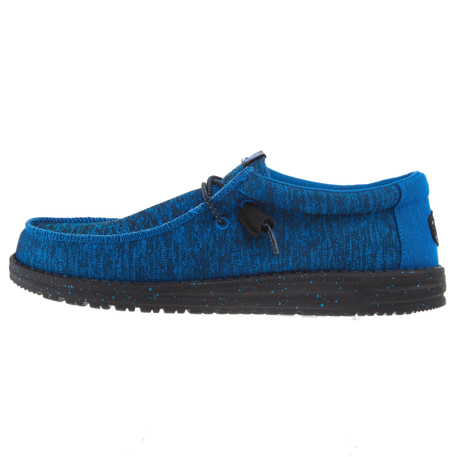 Hey Dude Mens Blue Wally Sport Knit Casual Shoe - Image 2