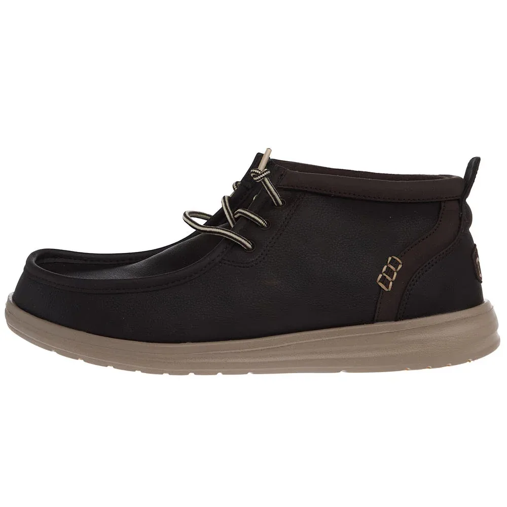 Hey Dude Men's Brown Wally Grip Classic Casual - Image 2
