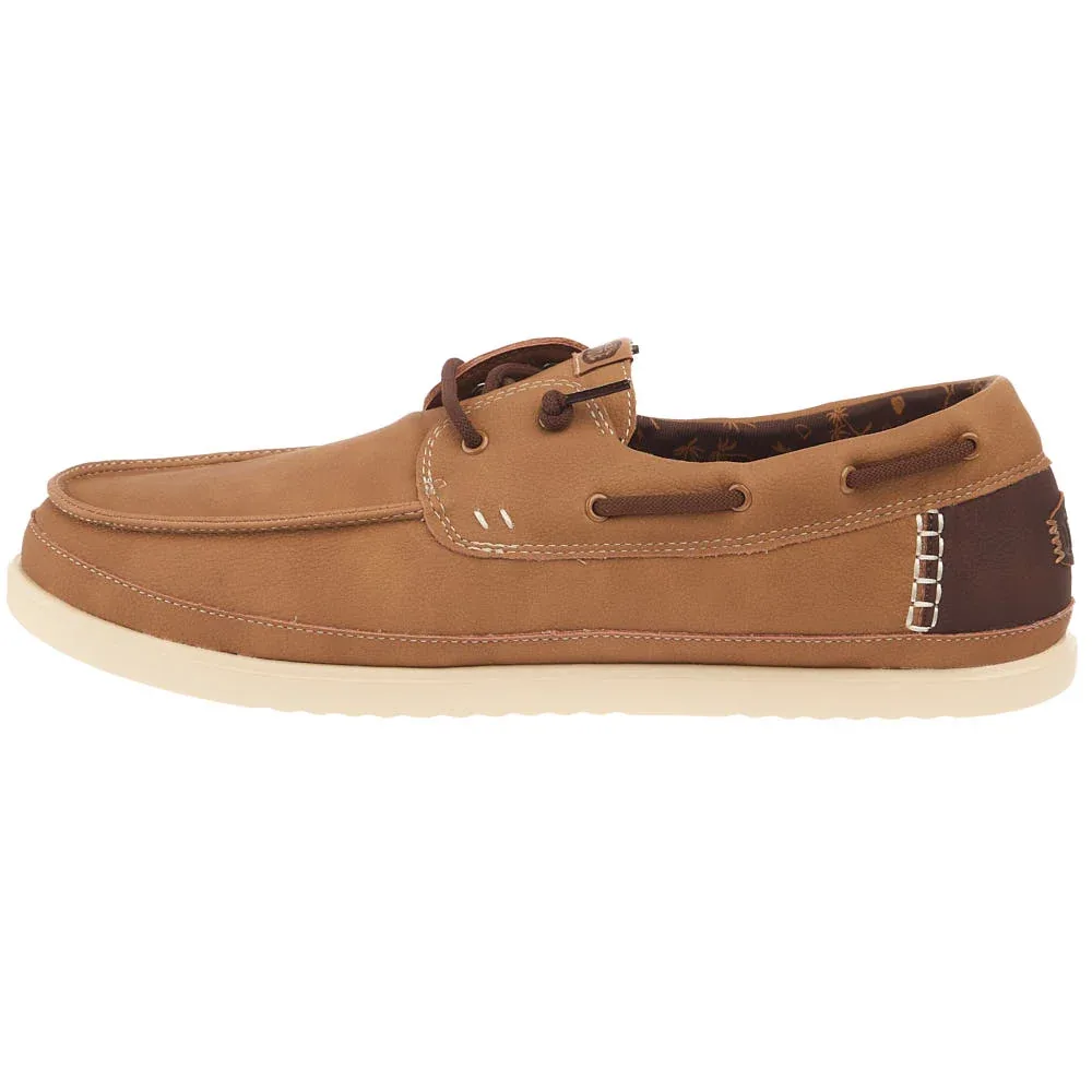Hey Dude Men's Harbor Lo Classic Bone Brown Casual - Image 2
