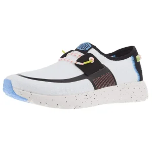 Hey Dude Mens Sirocco White Tennis Shoe