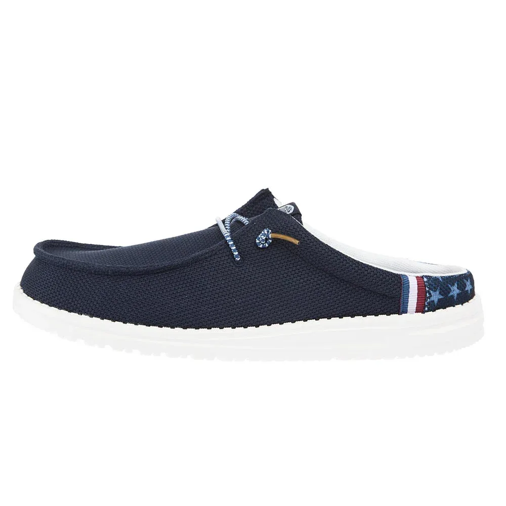 Hey Dude Men's Wally Slip Americana Navy Casual - Image 2