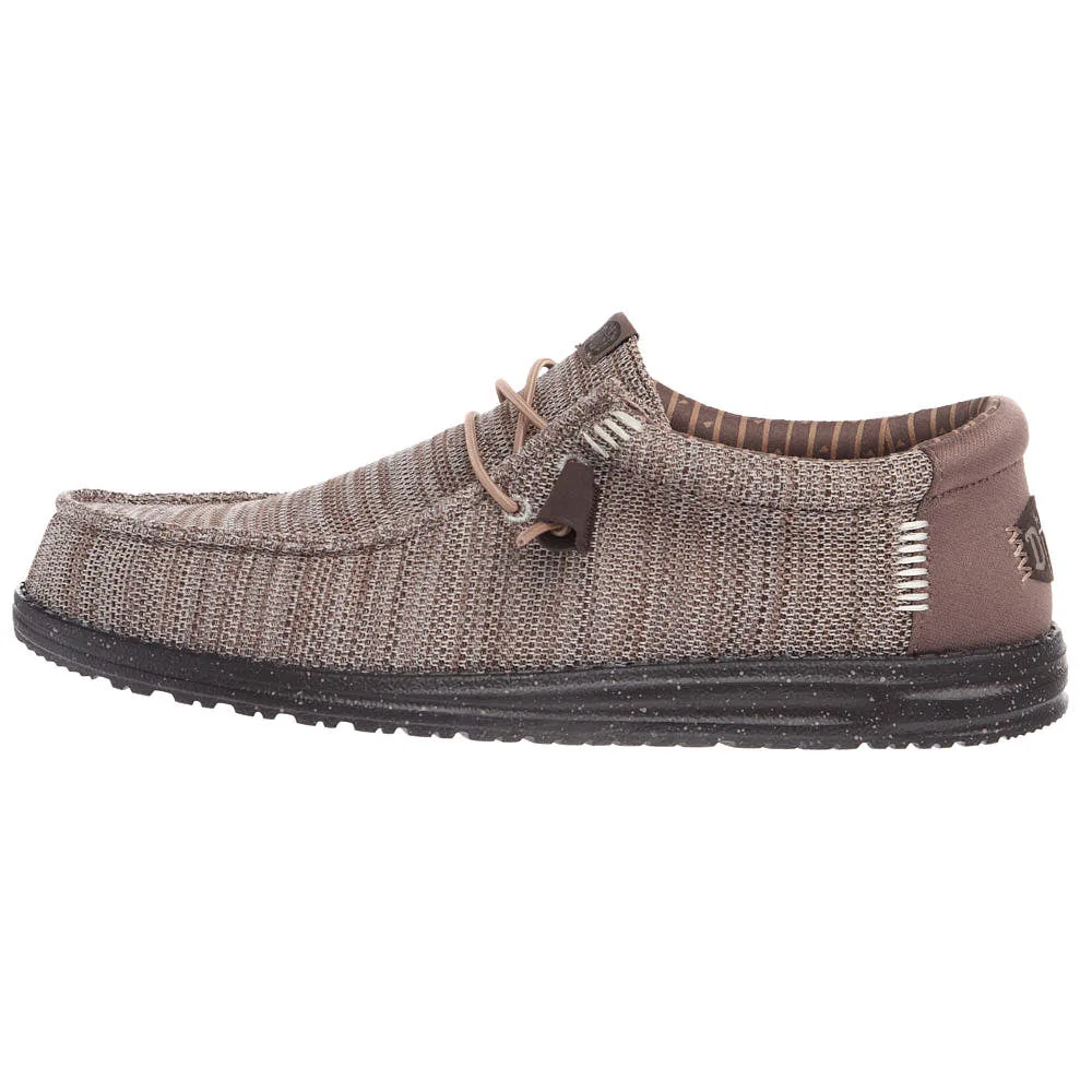 Hey Dude Men's Wally Taupe Stretch Sox Casual - Image 2