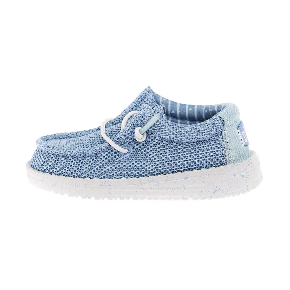 Hey Dude Toddler Wally Cloud Blue Stretch Sox - Image 2