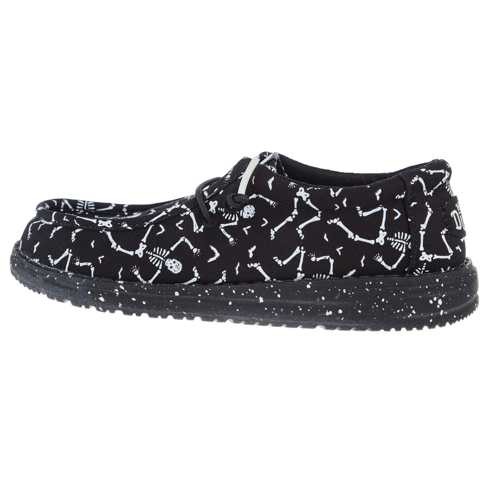Hey Dude Wally Youth Skeletons Black - Image 2