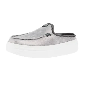 Hey Dude Women`s Austin Lift Classic Metallic Charcoal Shoes