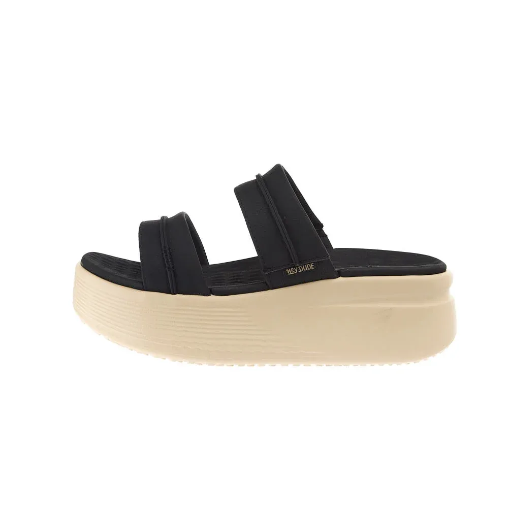 Hey Dude Women's Austin Slide Classic Black Sandal - Image 2