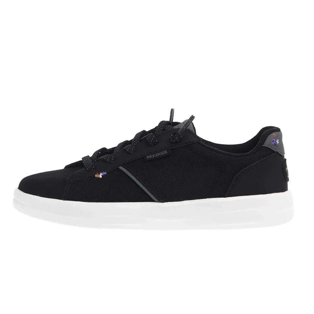 Hey Dude Women's Karina Duo Textile Black Casual - Image 2