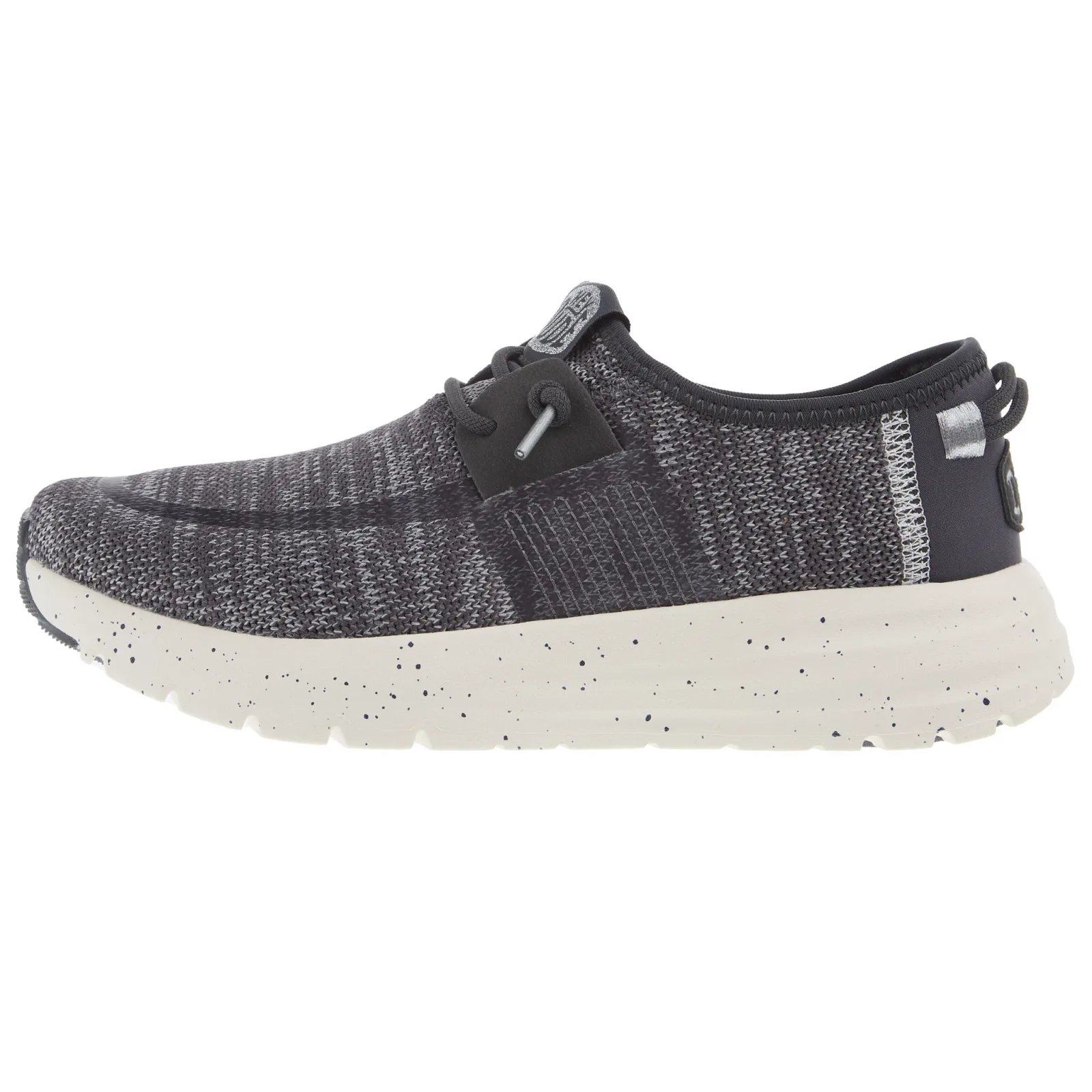 Hey Dude Womens Sirocco W Speckle Charcoal Casual - Image 2