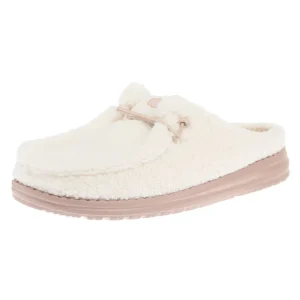 Hey Dude Women's Wendy Cream Egret Slipper
