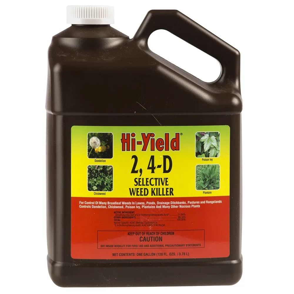 Hi-Yield 2 4-D Selective Weed Killer Gallon