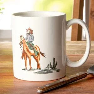 Hiend Accents Ranch Life Cowgirl Mug