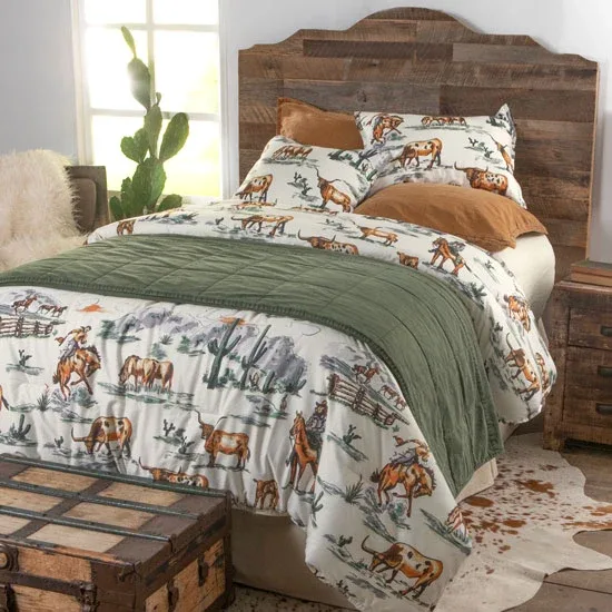 Hiend Accents Ranch Life in Color Comforter Set
