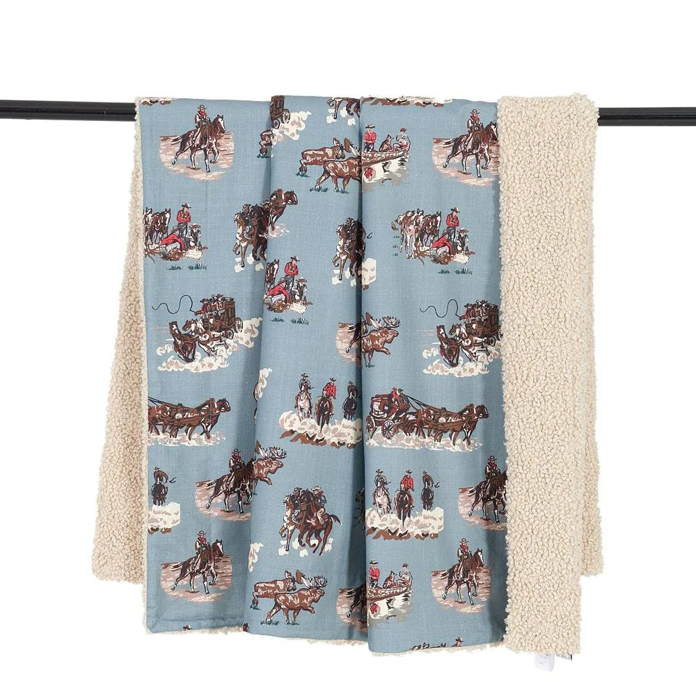 Hiend Accents Settler Teddy Backed Throw