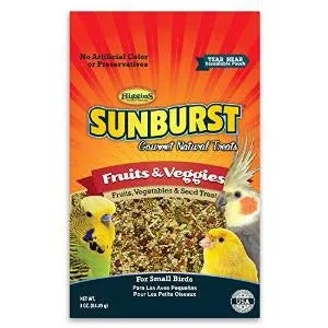 Higgins Sunburst Treats Fruits & Veggies Small 3oz {L+1 } 466017