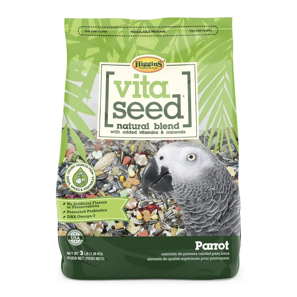 Higgins Vita Seed Parrot Food - Image 2
