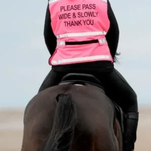 Highviz Ladies Reflect Air Waistcoat Small Pink