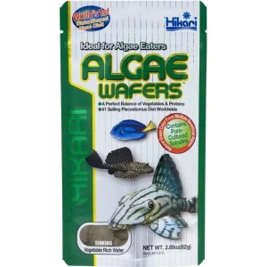 Hikari Algae Wafers Rapidly Sinking Wafer Fish Food 2.89 oz
