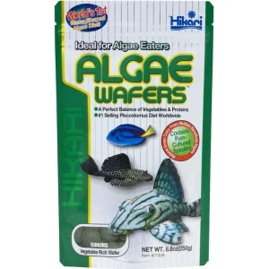 Hikari Algae Wafers Rapidly Sinking Wafer Fish Food 8.8 oz