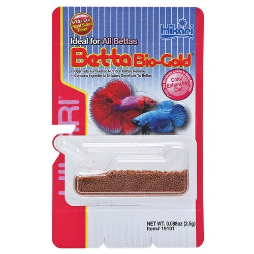 Hikari Betta BioGold Pellets Fish Food 0.088 oz - Image 2