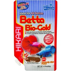 Hikari Betta BioGold Pellets Fish Food 0.7 oz