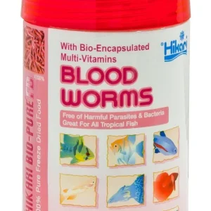 Hikari Bio-Pure Bloodworms Freeze Dried Fish Food 0.42 oz
