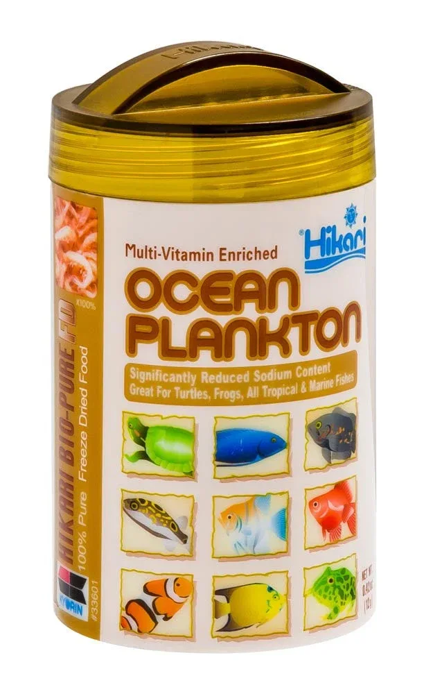 Hikari Bio-Pure Freeze Dried Ocean Plankton Fish Food 0.42 oz