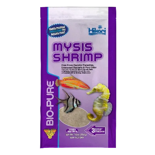 Hikari Bio-Pure Frozen Mysis Shrimp Fish Food 16 oz SD-5 (DD) - Image 2