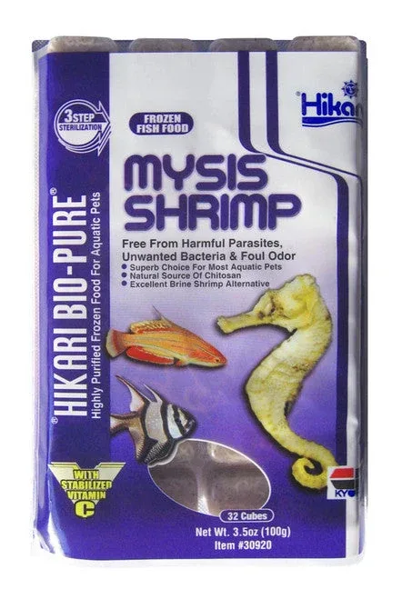Hikari Bio-Pure Frozen Mysis Shrimp Fish Food 3.5 oz SD-5 - Image 2