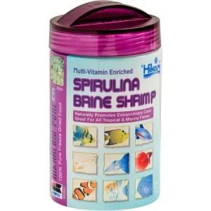 Hikari Bio-Pure Spirulina Brine Shrimp Freeze Dried Fish Food 0.42 oz