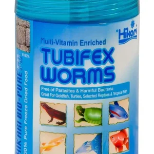 Hikari Bio-Pure Tubifex Worms Freeze Dried Fish Food 0.78 oz