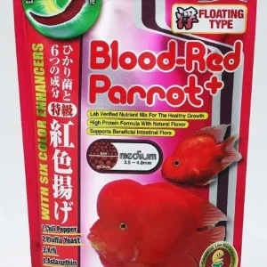 Hikari Blood-Red Parrot+ Floating Fish Food 11.7oz MD