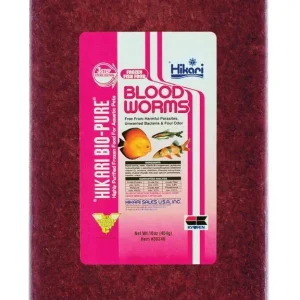 Hikari Blood Worm Frozen Fish Food 16 oz SD-5