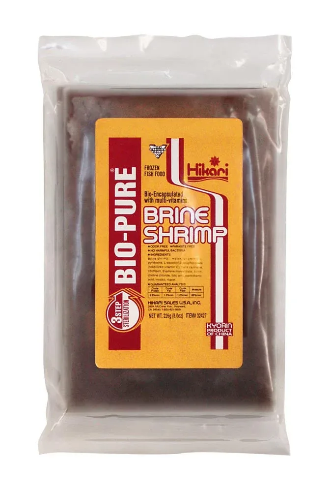Hikari Brine Shrimp Frozen Fish Food 8 oz SD-5