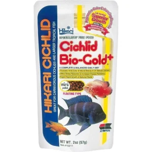Hikari Cichlid BioGold+ Mini Pellet Fish Food 2 oz