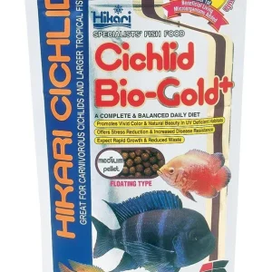 Hikari Cichlid BioGold+ Pellet Fish Food 8.8oz MD