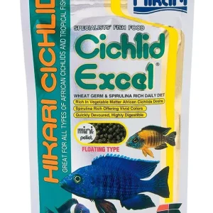 Hikari Cichlid Excel Pellets Fish Food 2oz Mini