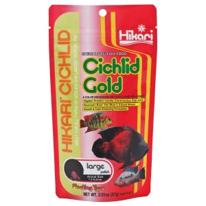 Hikari Cichlid Gold Pellets Fish Food 2oz LG