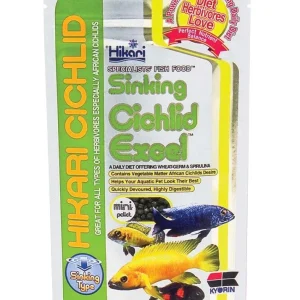 Hikari Cichlid Gold Sinking Pellets Fish Food 2.2lb Mini (D)