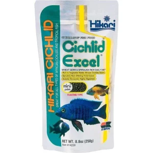 Hikari Cichlid Mini Excel Pellets Fish Food 8.8 oz