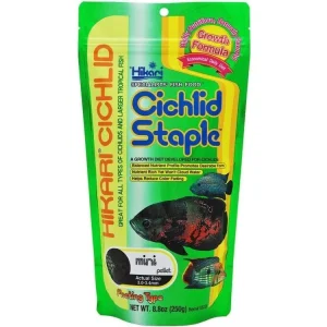 Hikari Cichlid Mini Staple Pellets Fish Food 8.8 oz