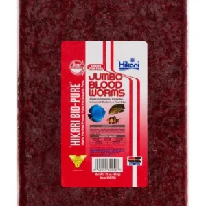 Hikari Jumbo Bloodworm Frozen Fish Food 16 oz SD-5 (D)