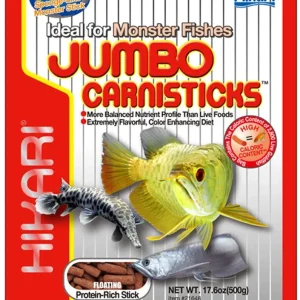 Hikari Jumbo CarniSticks? Floating Fish Food 17.6 oz Jumbo
