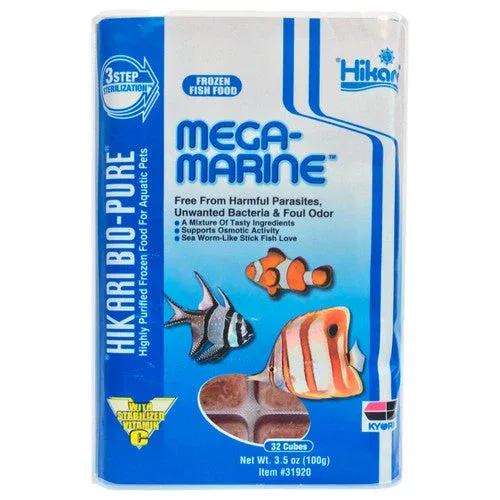 Hikari Mega-Marine Frozen Fish Food 3.5 oz SD-5 - Image 2