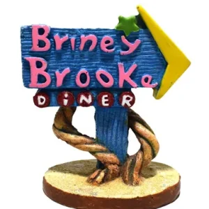 Hikari Ornament Weird Waters Briney Brook Diner Sign