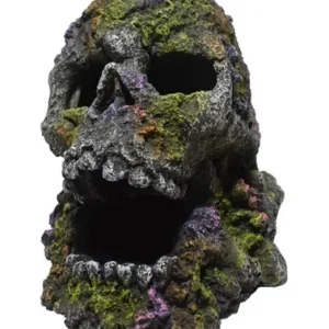 Hikari Resin Ornament Mossy Skull