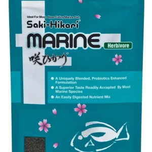 Hikari Saki-Hikari Marine Herbivore Pellets Fish Food 3.17oz MD