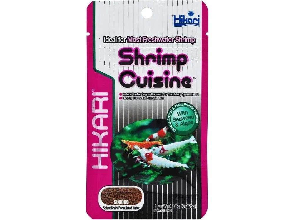 Hikari Shrimp Cuisine Pellets Fish Food 0.35 oz