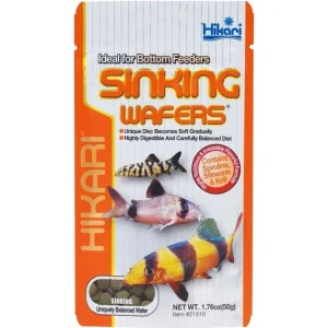 Hikari Sinking Wafers Rapidly Sinking Wafer Fish Food 1.76 oz