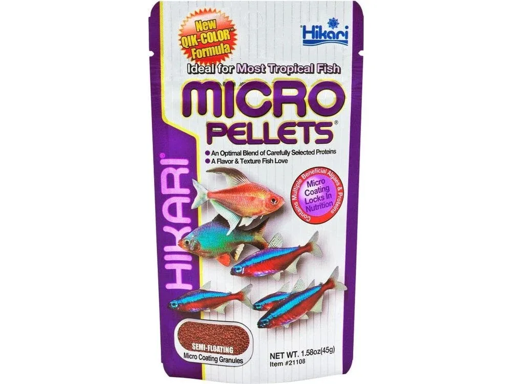 Hikari Tropical Pellets Fish Food 1.58 oz